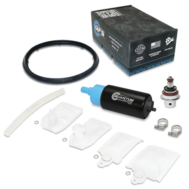 Quantum Fuel Systems OEM Replacement In-Tank EFI Fuel Pump w/ Fuel Pressure Regulator, Tank Seal, Strainer for the Yamaha XT250 '13-23, WR250R '08-15, WR250X '08-12 Quantum Fuel Systems OEM Replacement In-Tank EFI Fuel Pump w/ Fuel Pressure Regulator, Tank Seal, Strainer for the Yamaha XT250 '13-23, WR250R '08-15, WR250X '08-12